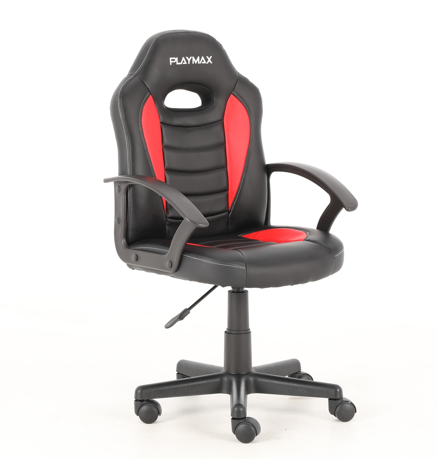 Playmax Kids Gaming Chair - Red and Black for image