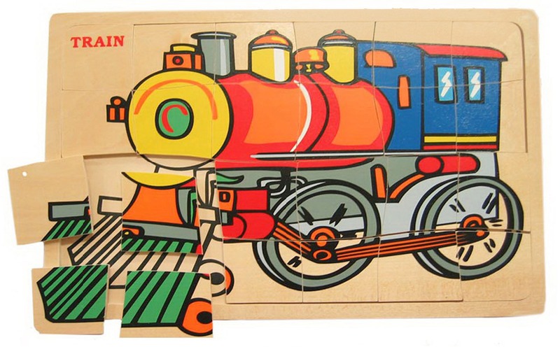 Fun Factory: Train Jigsaw Puzzle image