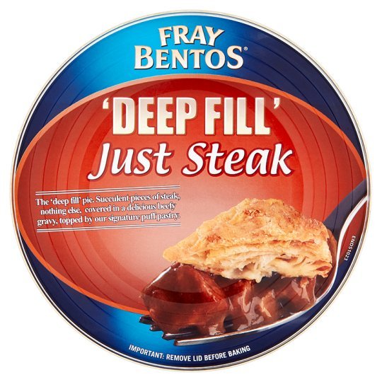Fray Bentos 'Deep Fill' Just Steak Pie (475g) image