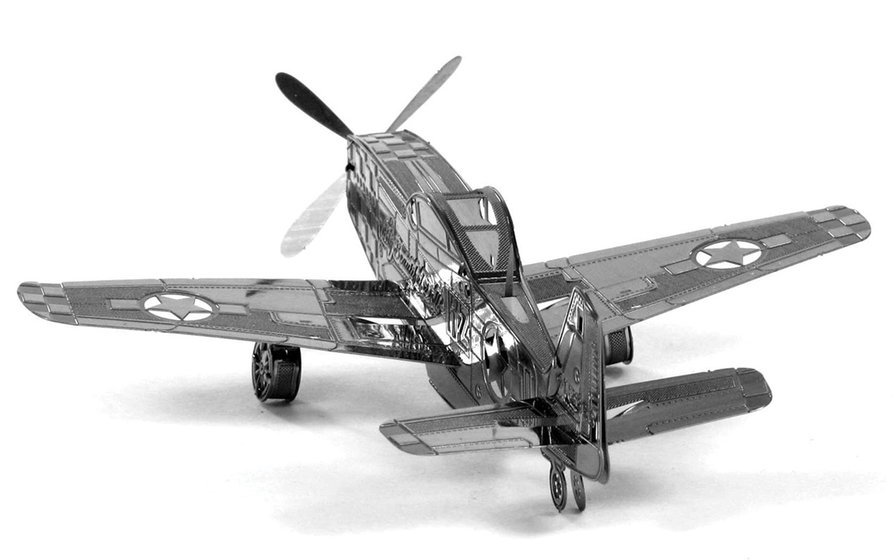 Metal Earth: P 51 Mustang - Model Kit | at Mighty Ape NZ