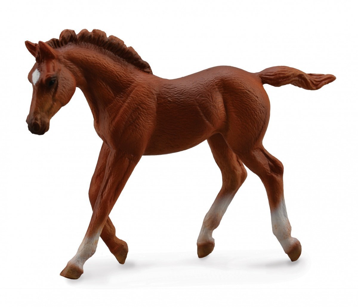 CollectA - Thoroughbred Foal (Walking/Chestnut)