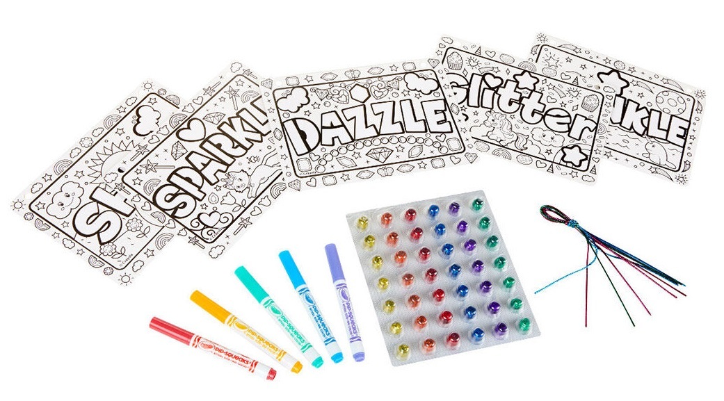Crayola: Glitter Dots - Sparkle Signs Craft Kit image
