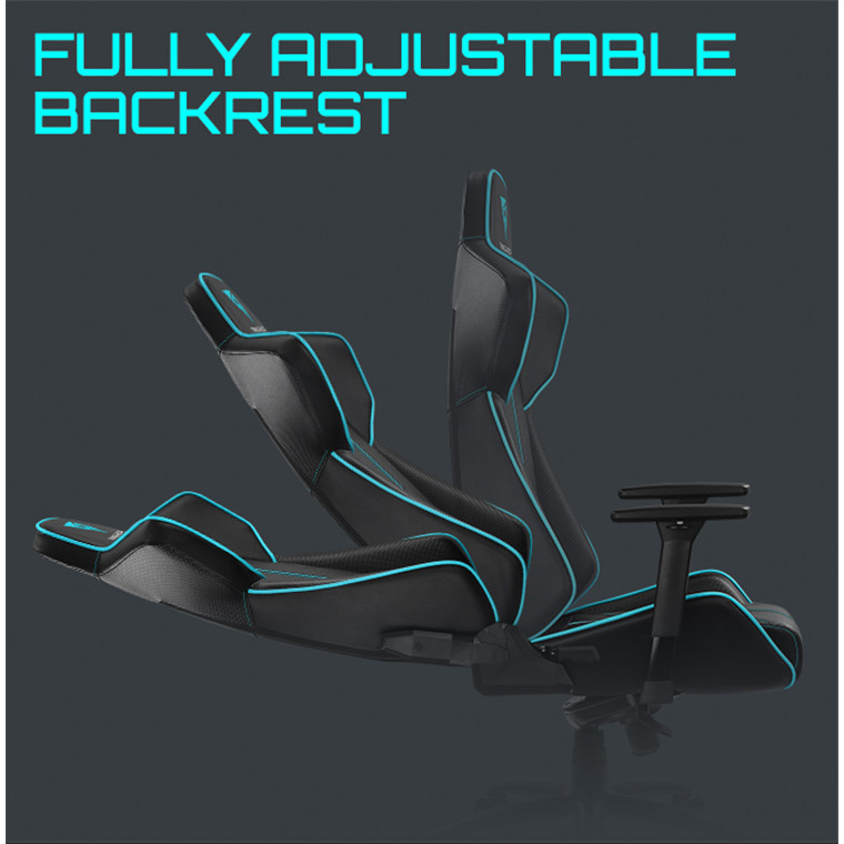ThunderX3 BC7 Breathable Pinhole Gaming Chair (Black & Red) for image