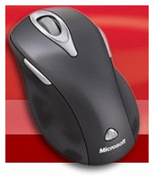 Microsoft Wireless Laser Mouse 5000 Mac/Win USB Port Metallic Black Microsoft Wireless Laser Mouse 5000 Mac/Win USB Port Metallic Black