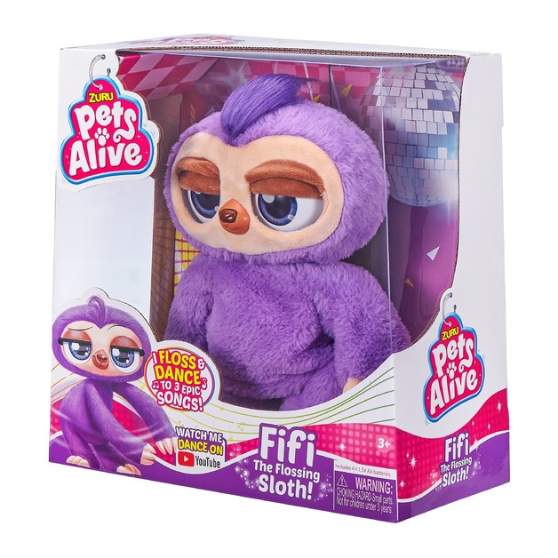 Zuru: Pets Alive - Fifi the Flossing Sloth