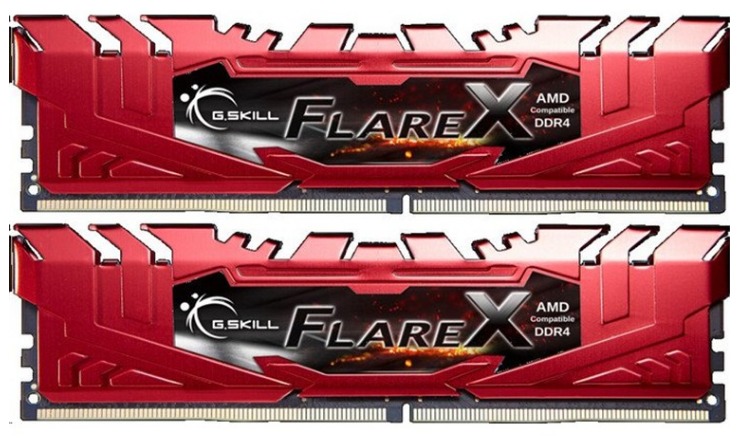 G.SKILL Flare X for AMD Ryzen 16GB (2 x 8GB) DDR4 2400MHz image