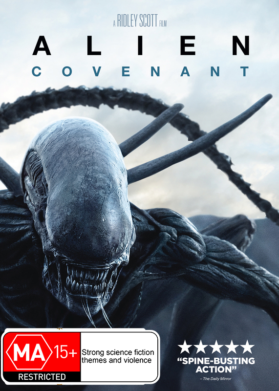 Alien: Covenant on DVD image