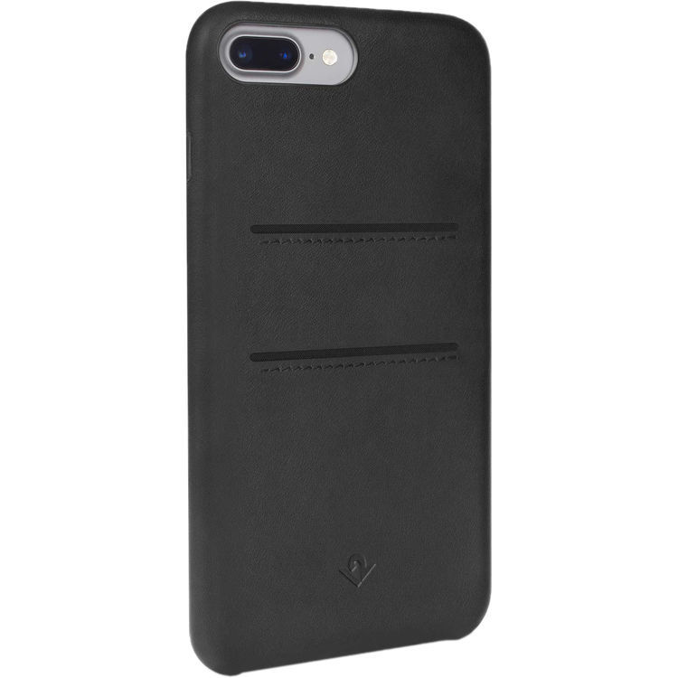 Twelve South Relaxed Leather case w/pockets for iPhone 6/6S/7 Plus (Black) image