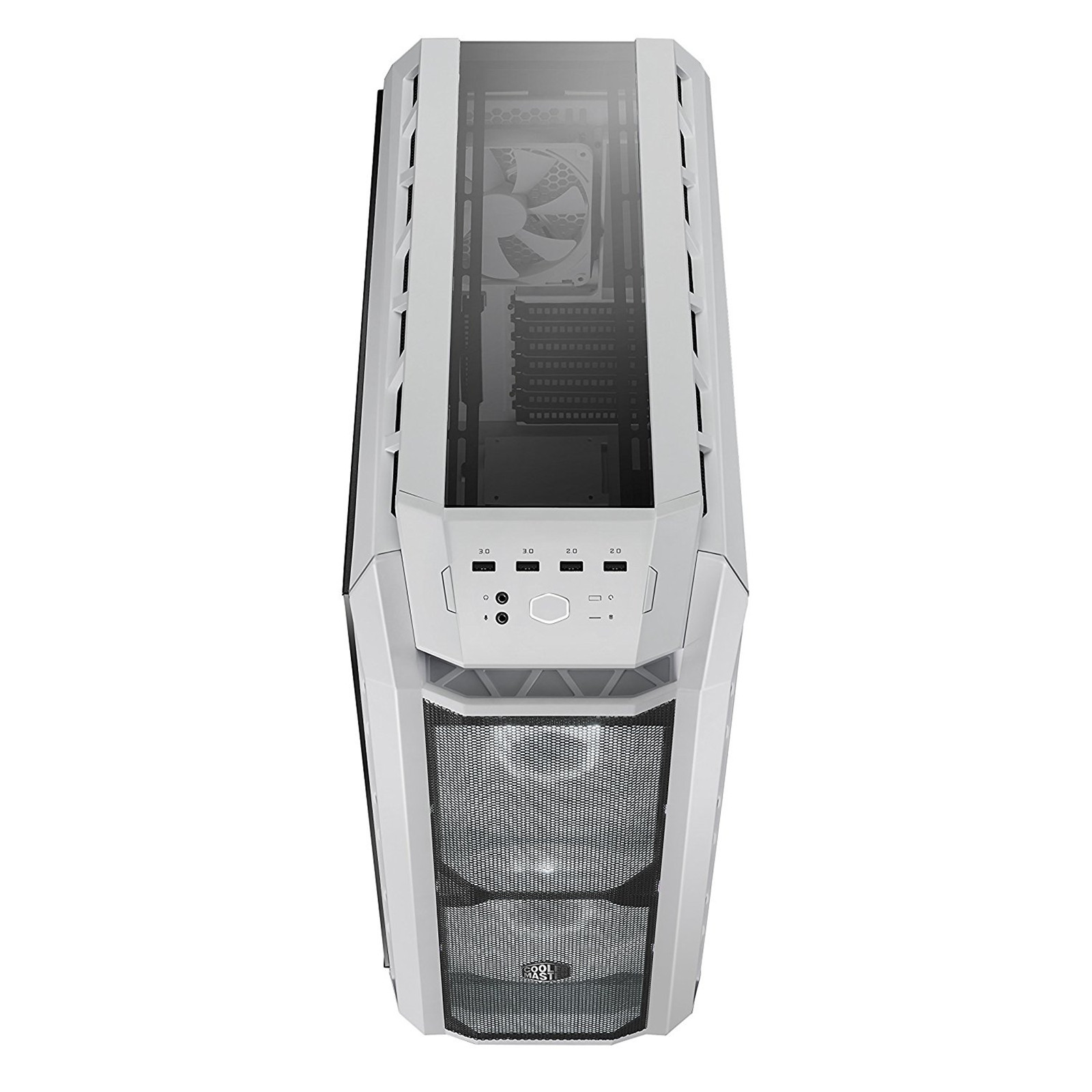 Cooler Master MasterCase H500P Gaming Chassis - Mesh White image