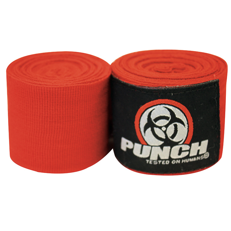 Punch: Urban Hand Wraps - 400cm (Red)