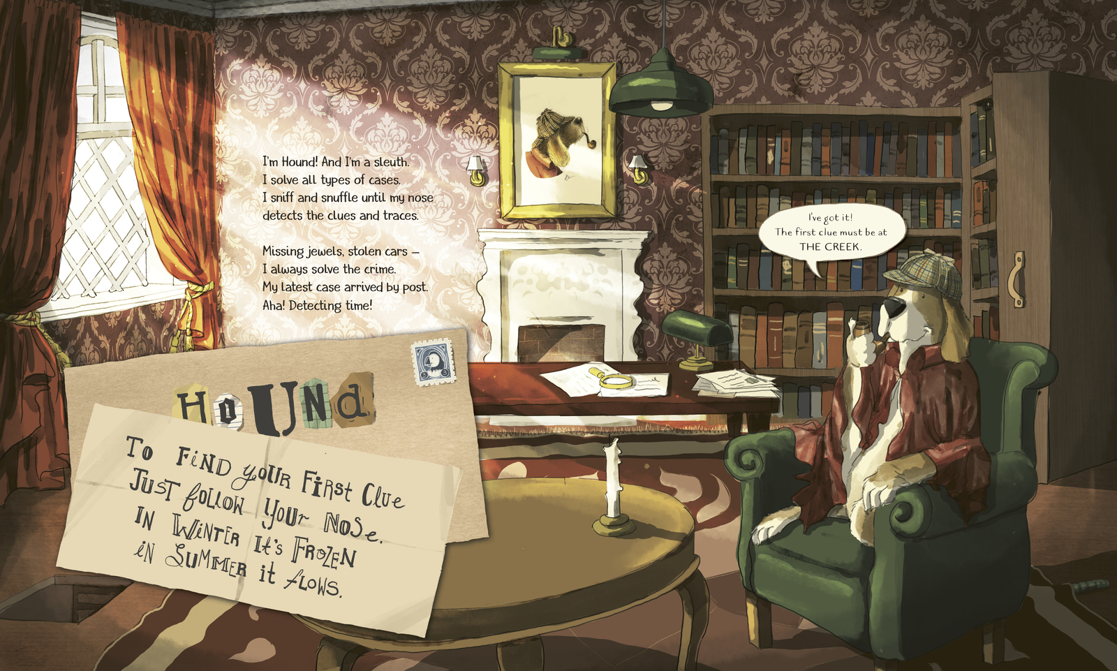 Hound the Detective by Kimberly Andrews image