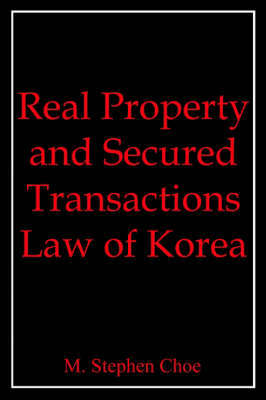 Real Property and Secured Transactions Law of Korea image