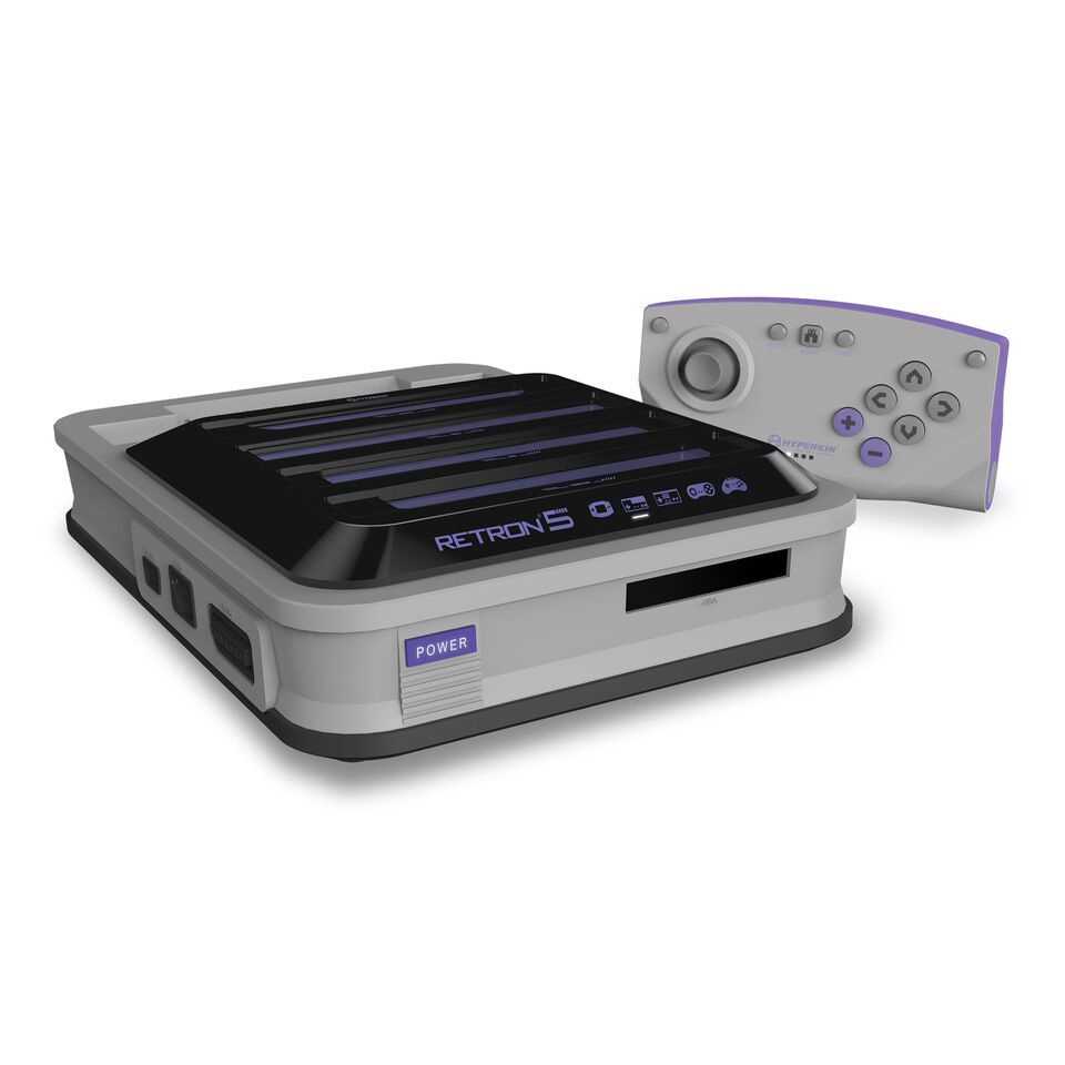 Hyperkin Retron 5 Gaming Console - Grey image