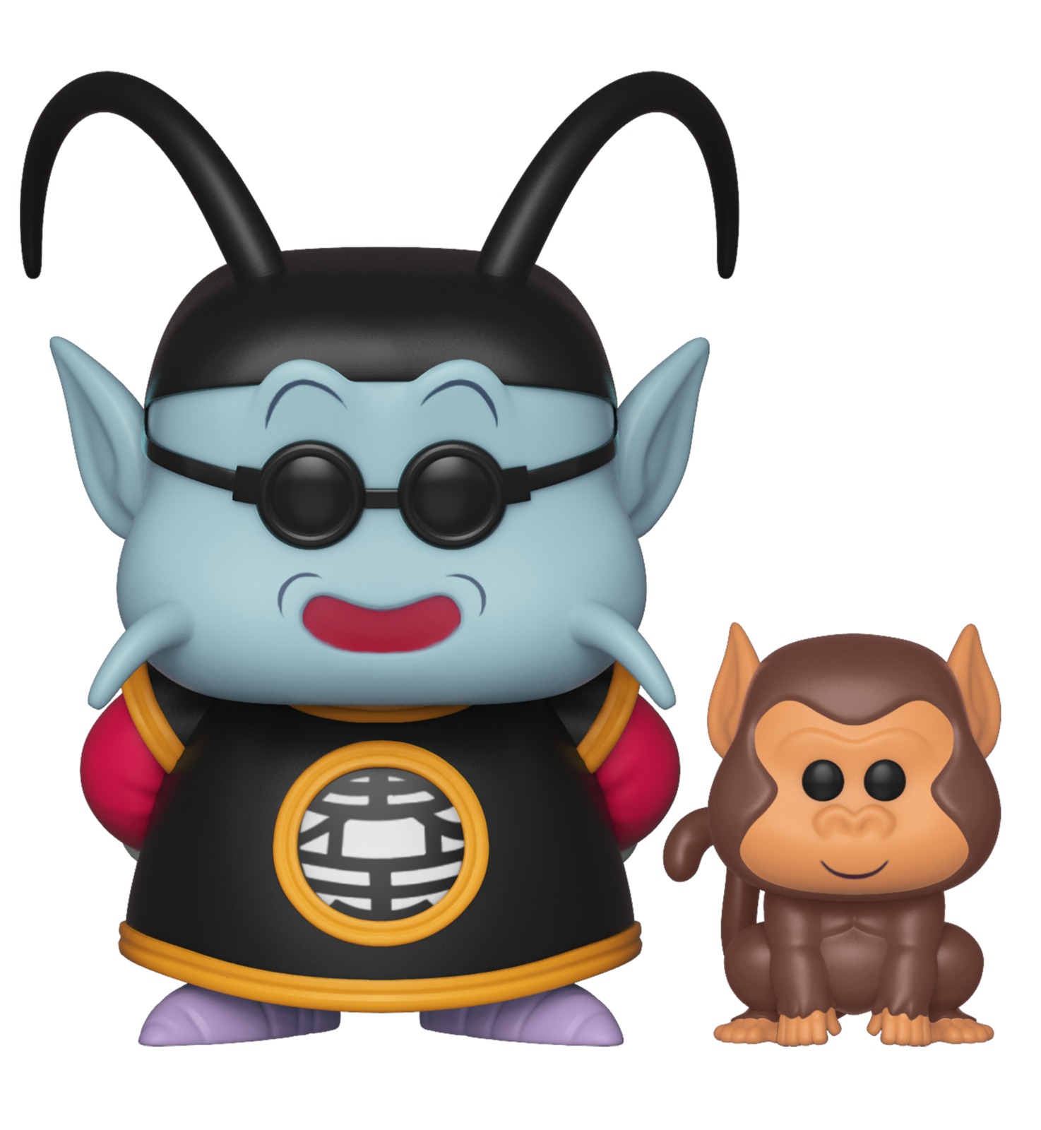 Dragon Ball Z – King Kai & Bubbles Pop! Vinyl Figure image