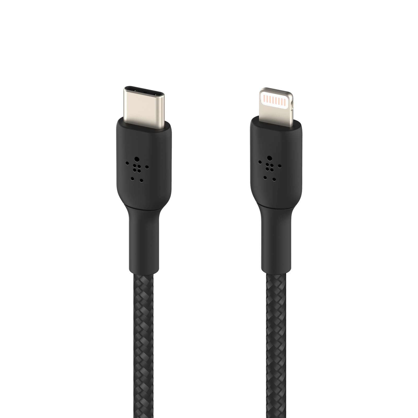 Belkin: Boost Up Charge USB-C To Lightning Braided Cable, 2m Black image