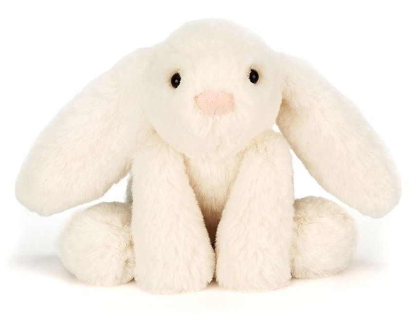 Jellycat: Smudge Cream Bunny - 12" Tiny Plush image