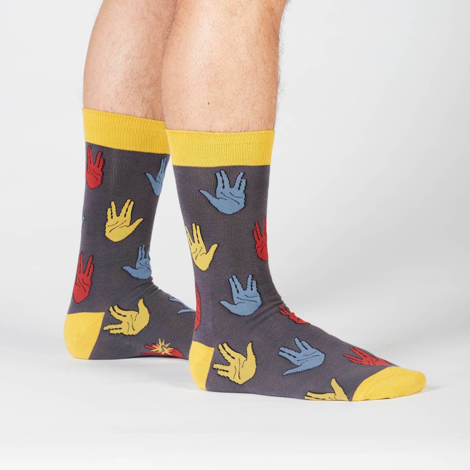 SOCK it to Me: Men's - Salutations Crew Socks image