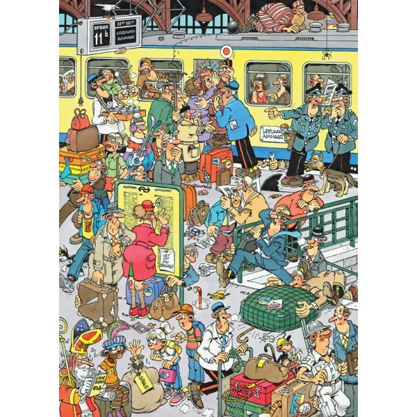 Van Haasteren: Platform Pandemonium - 1000 Piece Puzzle image