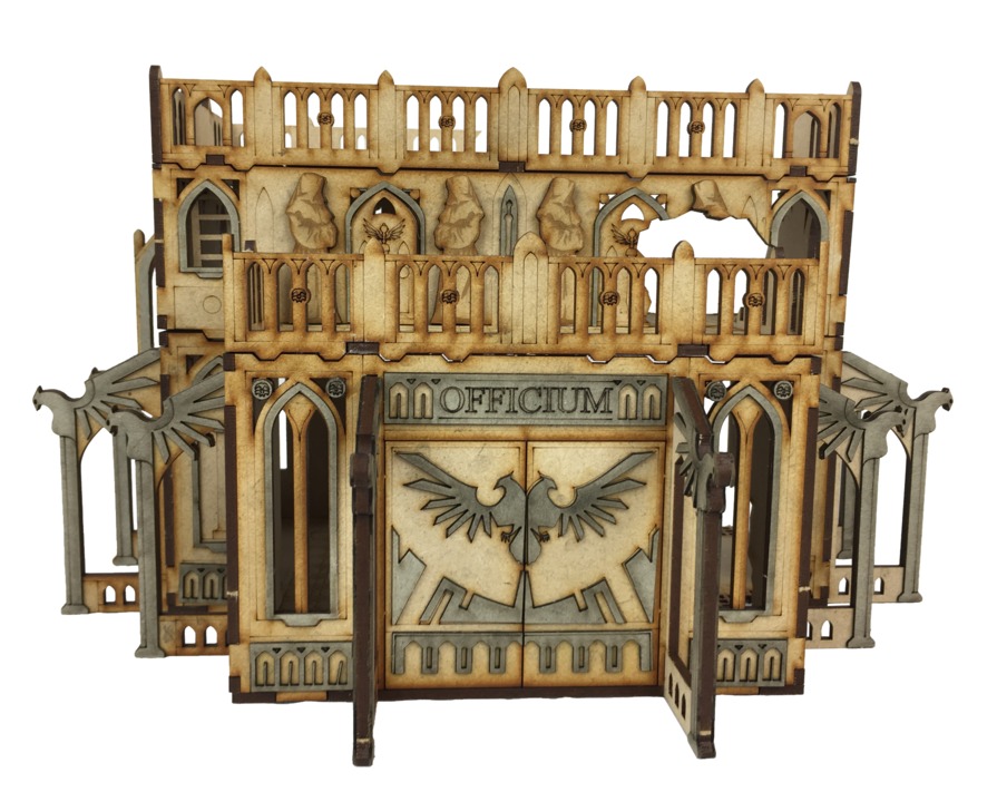 Tabletop Scenics - Gothic Ruined Officium image