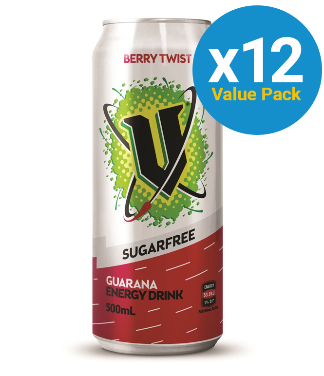V Sugar Free - Berry Twist (12 x 500ml) image