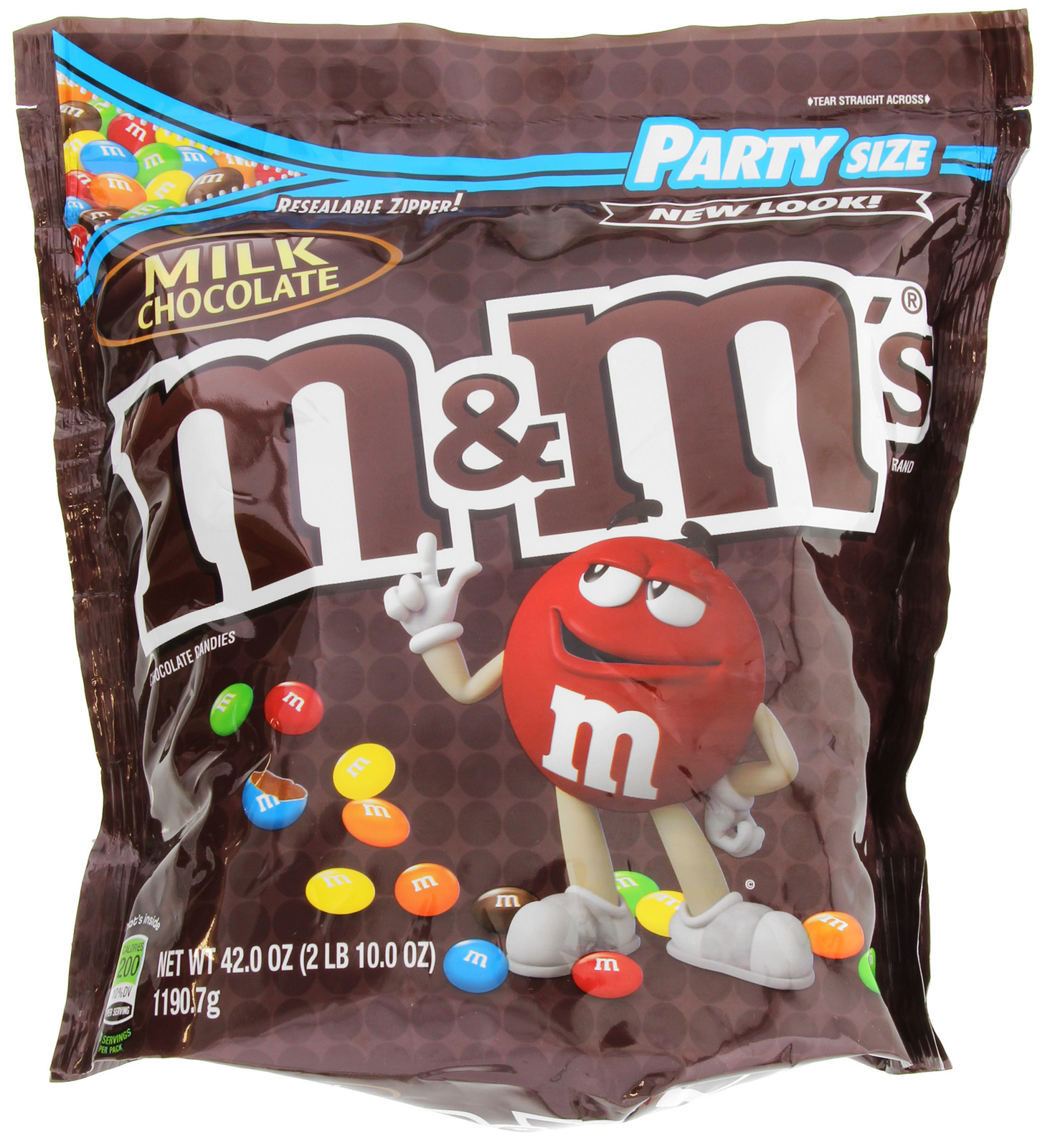 M&M's Milk Chocolate Party Bag (1.19kg) image
