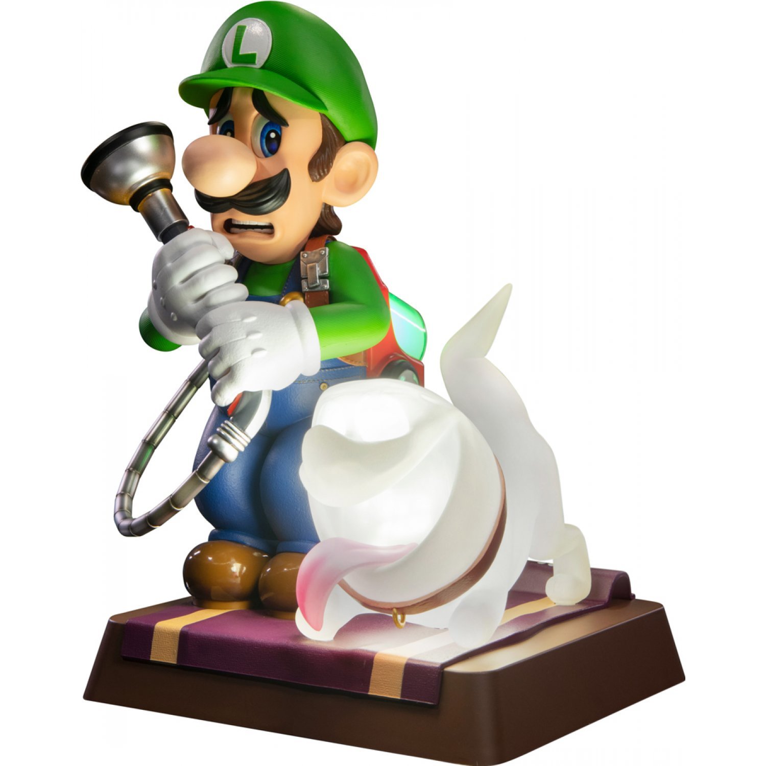 Luigi's Mansion 3: Luigi & Polterpup - 9" Premium Statue (Collectors Edition) image
