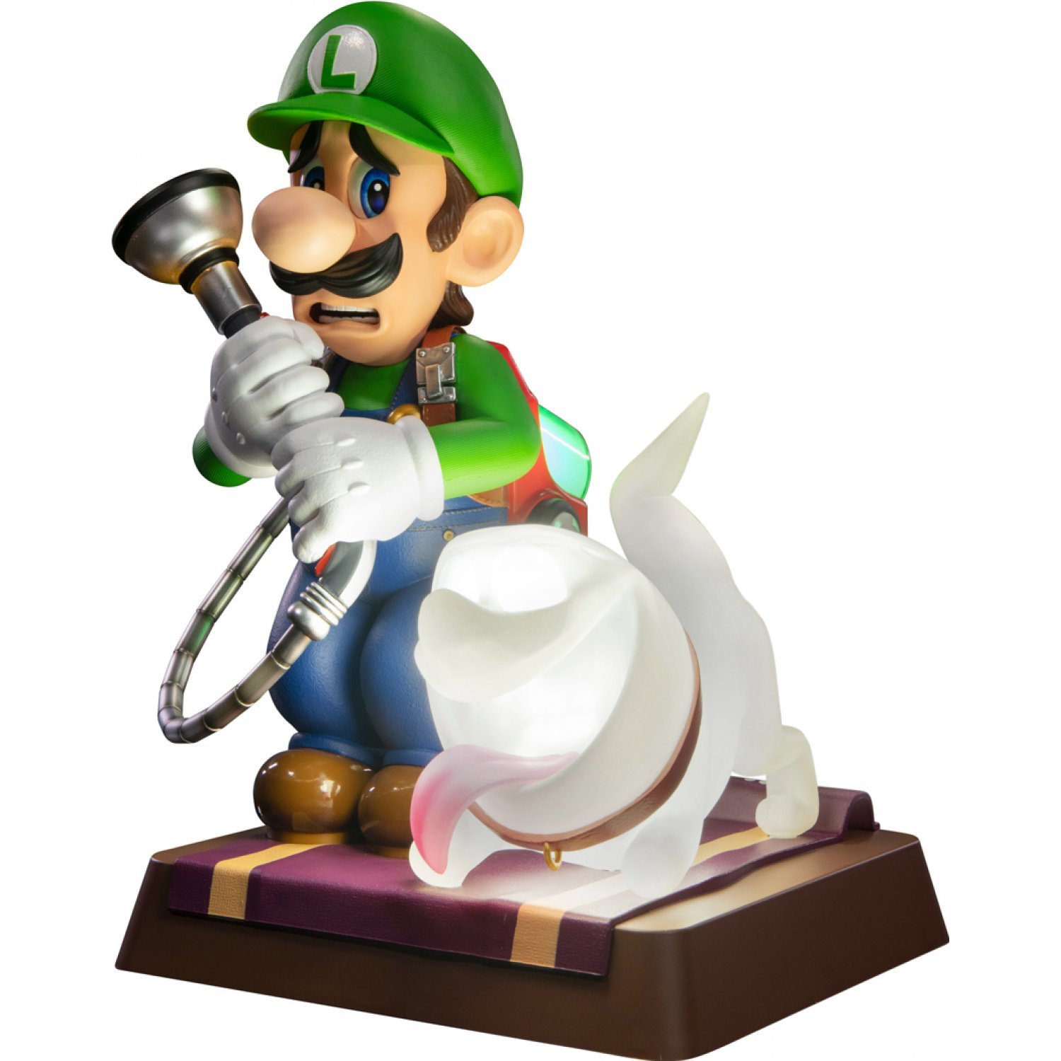 Luigi's Mansion 3: Luigi & Polterpup - 9" Premium Statue