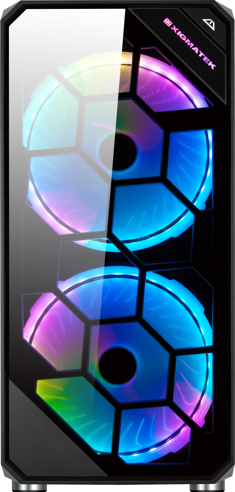 Xigmatek Zest Tempered Glass Mid Tower Case