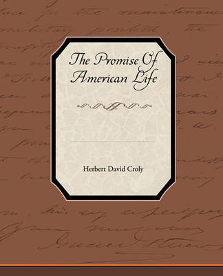 The Promise of American Life by Herbert David Croly image