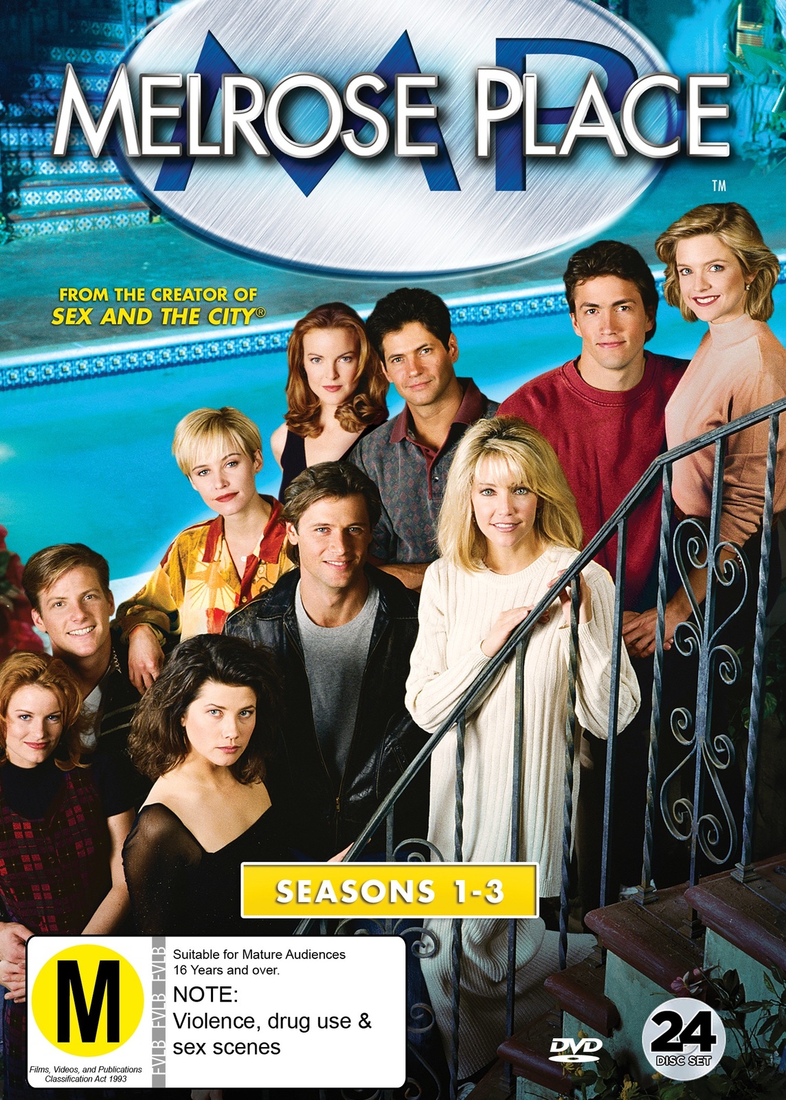 Melrose Place Seasons 1-3 on DVD image