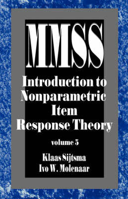 Introduction to Nonparametric Item Response Theory by Klaas Sijtsma image