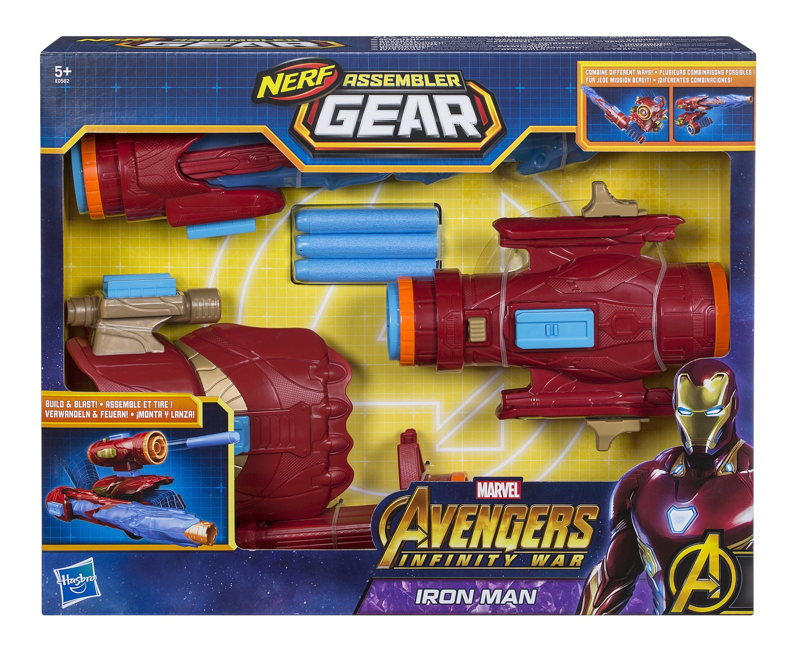 Nerf Avengers: Assembler Gear - Iron Man Blaster image