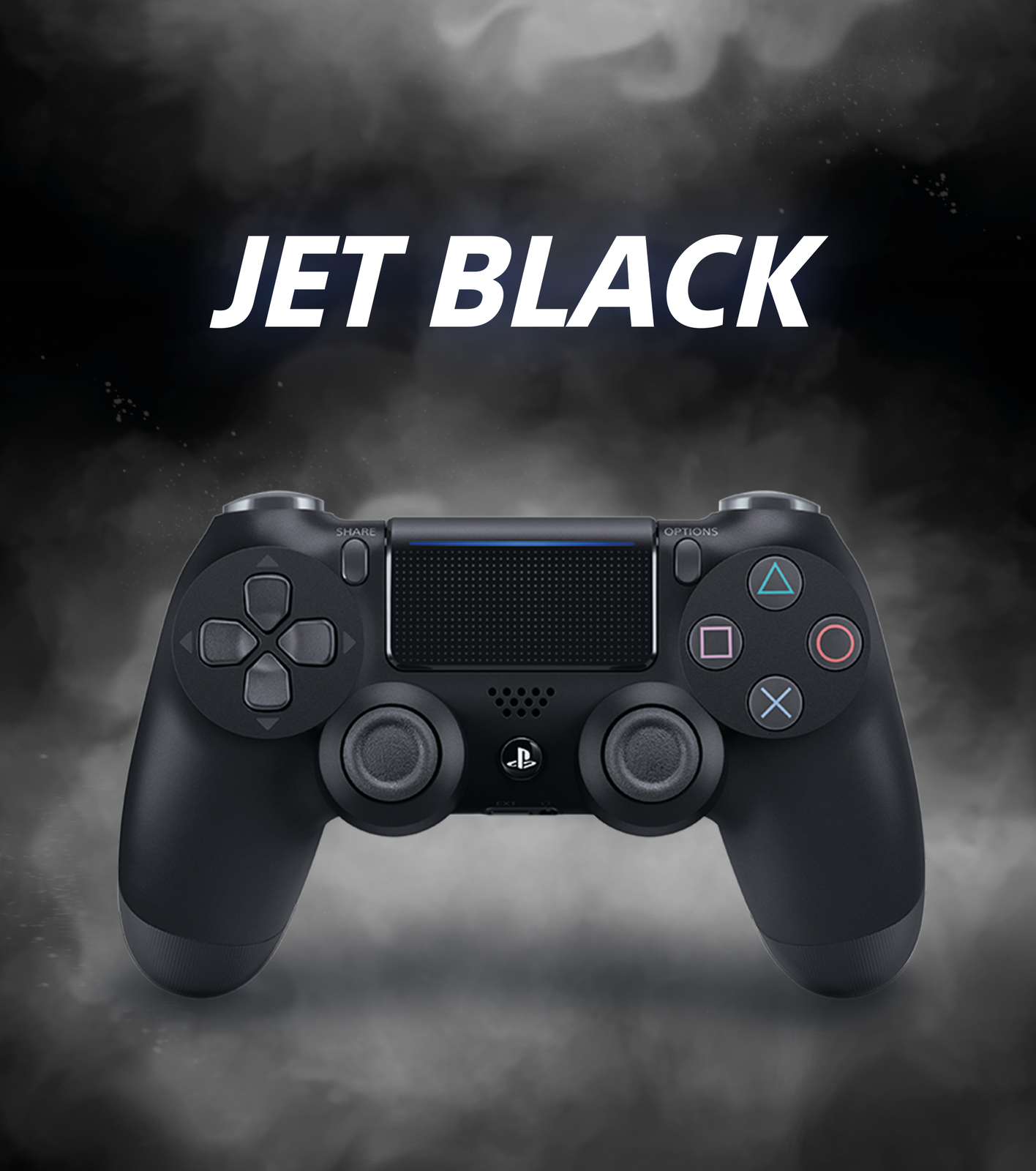 PlayStation 4 DualShock 4 v2 Wireless Controller - Black for PS4 image
