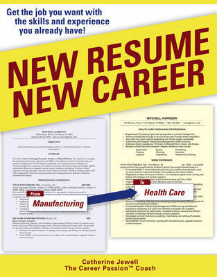 New Resume New Career on Paperback by Catherine Jewell