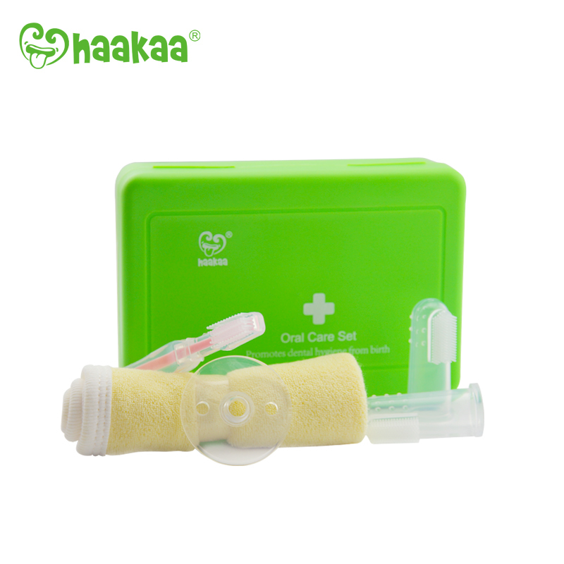 Haakaa: Kids Oral Care Set - Green image