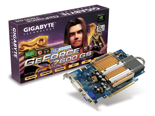 Gigabyte GB 7600GS HDMI 256MB PCIE image