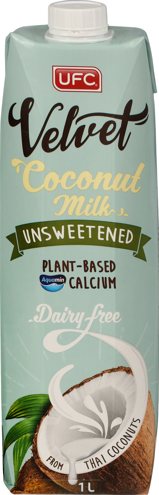 UFC Velvet Coconut Milk Unsweetened 1L (12 Pack) at Mighty Ape NZ