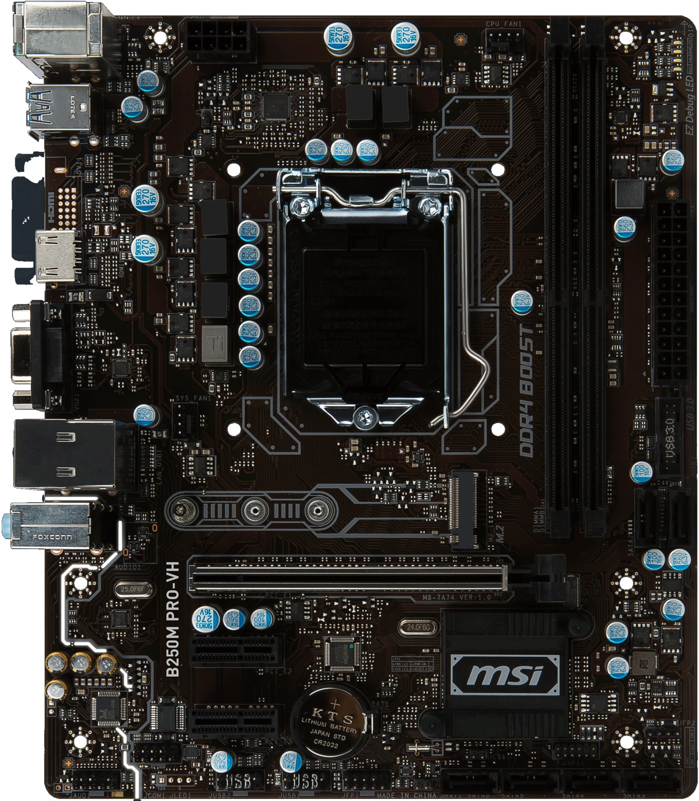 MSI B250M Pro VH Motherboard image