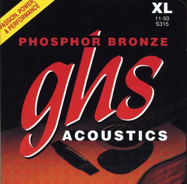 GHS Extra Light 11-50 Phosphor Bronze - Acoustic Guitar Strings