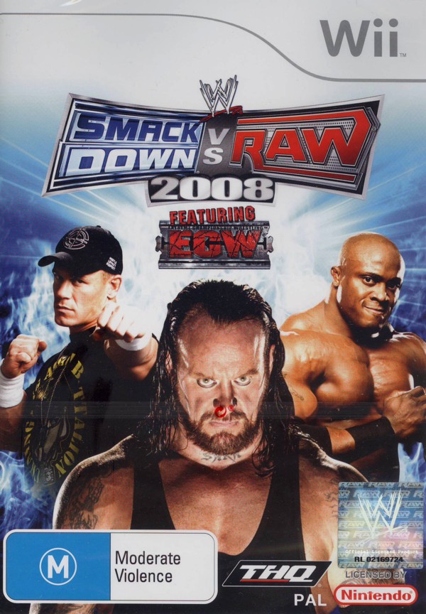 WWE SmackDown! vs. RAW 2008 for Nintendo Wii image