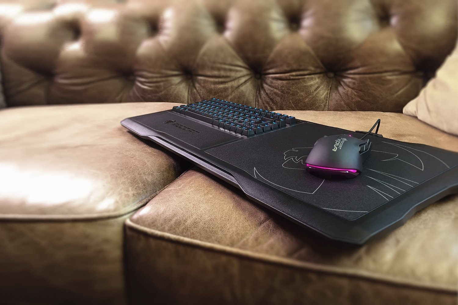 ROCCAT Sova Mechanical Gaming Lap Keyboard for image