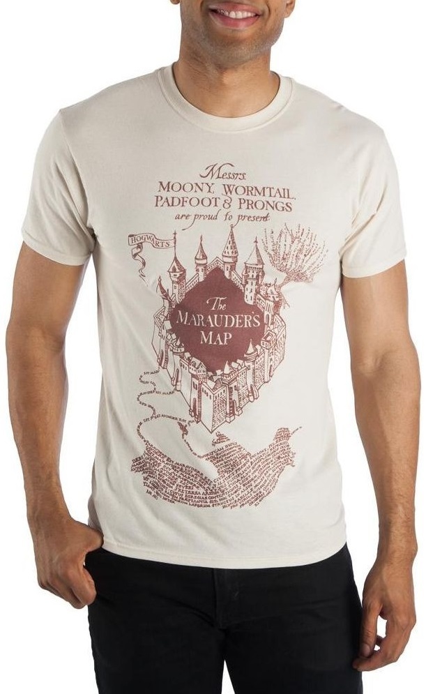 Marauders map t shirt - bvagin.nl