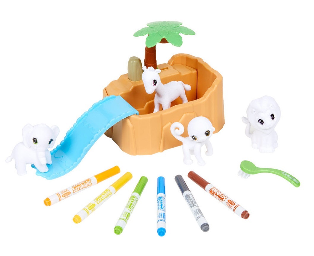 Crayola Scribble Scrubbies Safari Play Set image