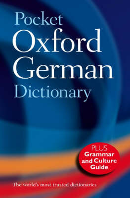 Pocket Oxford German Dictionary on Paperback