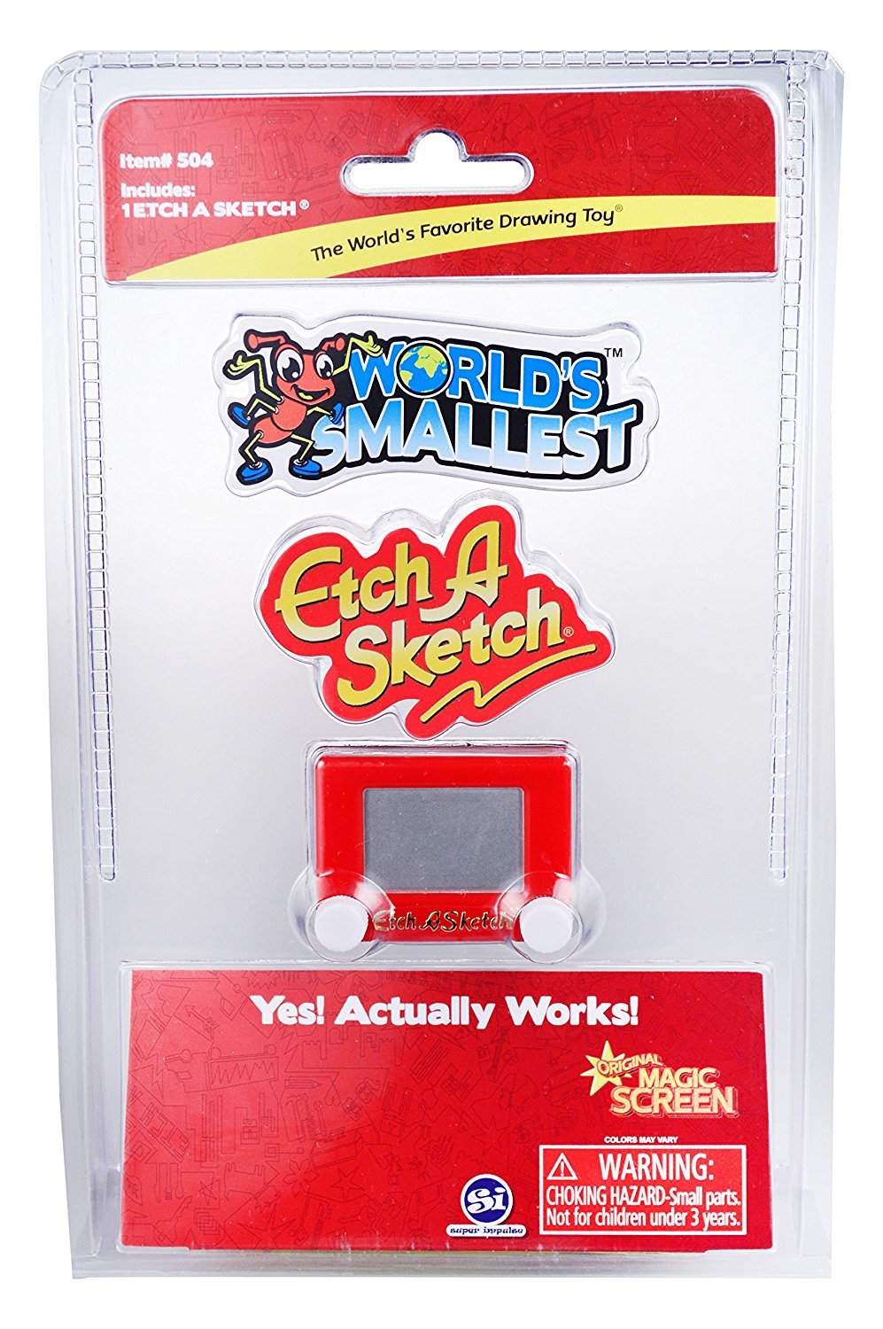 Worlds Smallest - Etch A Sketch