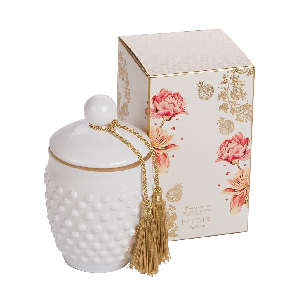 MOR Pomegranate Collection Deluxe Soy Candle (266g) image