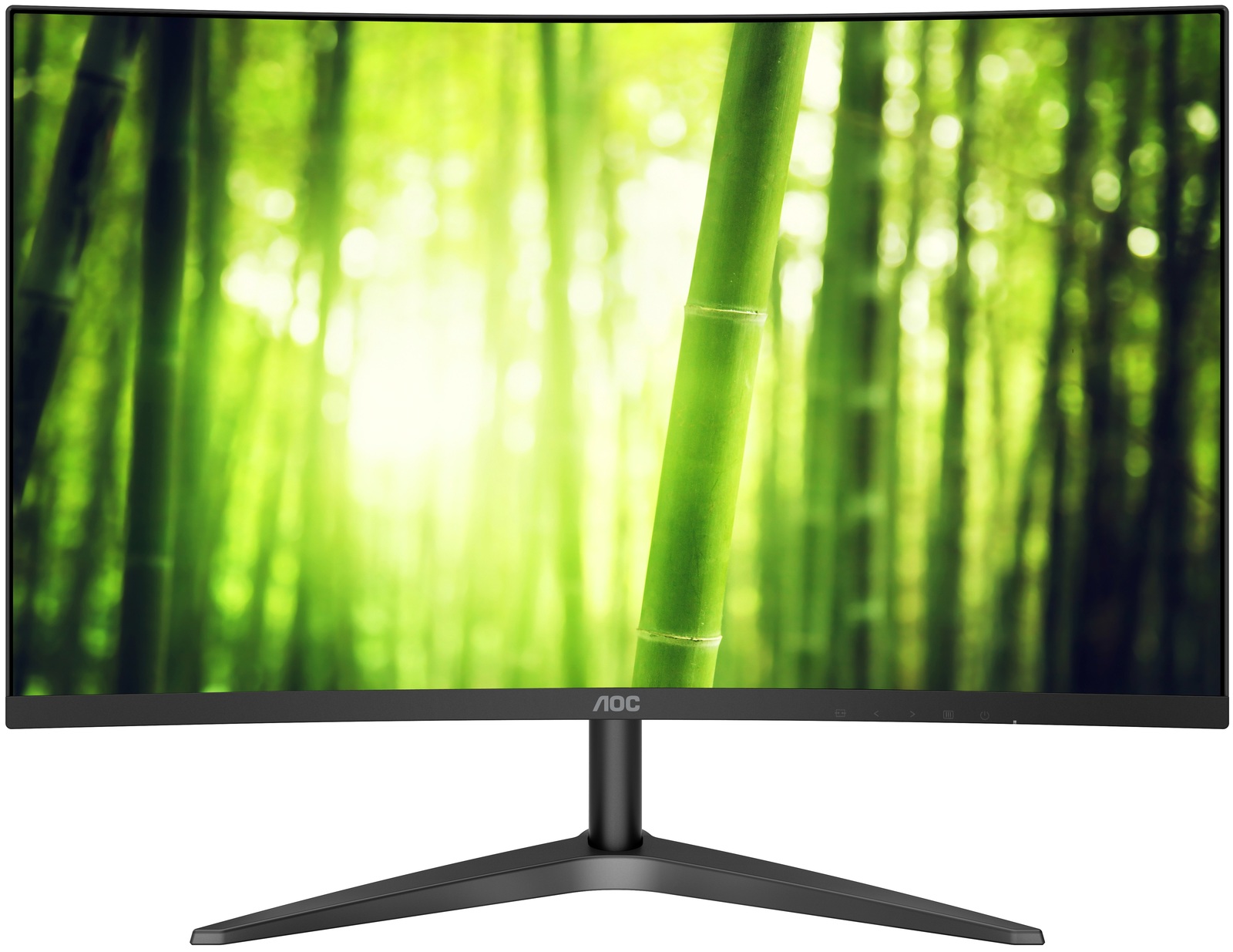 27" AOC 4ms Curved Ultra Slim Monitor image