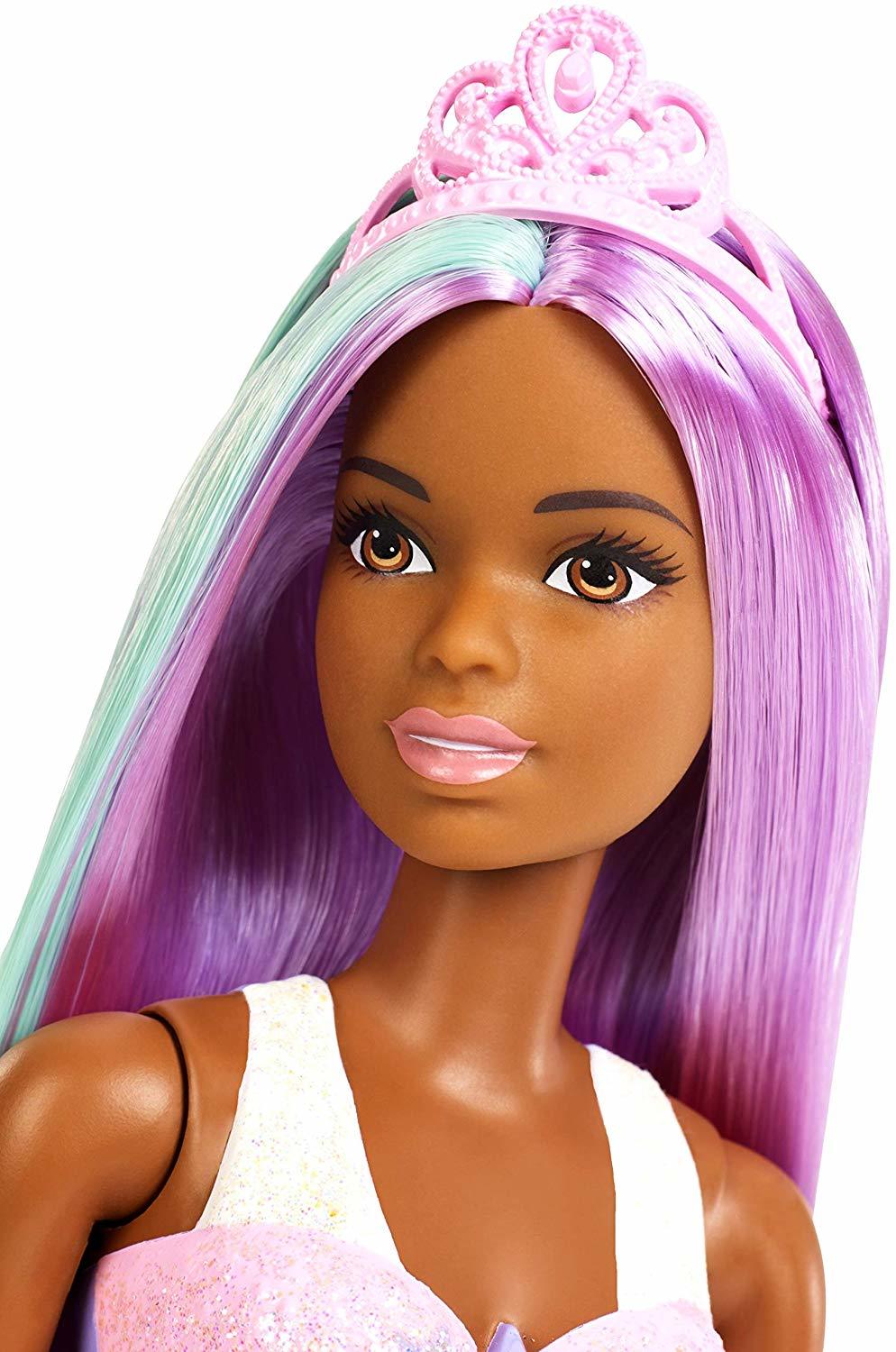 Barbie: Dreamtopia - Long Hair Princess Doll - Purple Hair image