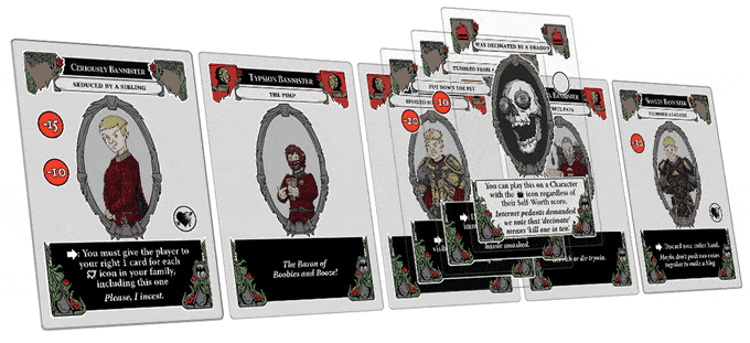 Gloom of Thrones - Story Telling Game image