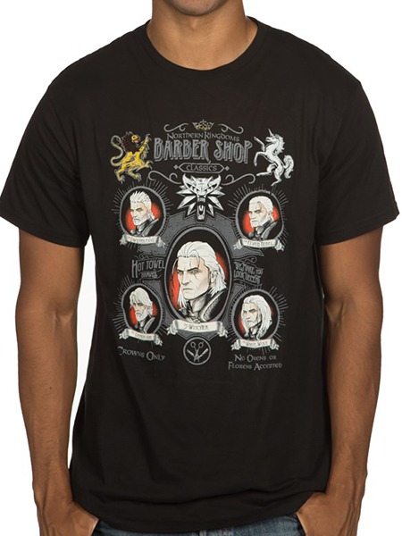 The Witcher 3 Shave And A Haircut Tee Large Men S At